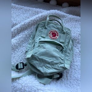 Fjällräven Kånken Mint Green Mini Backpack